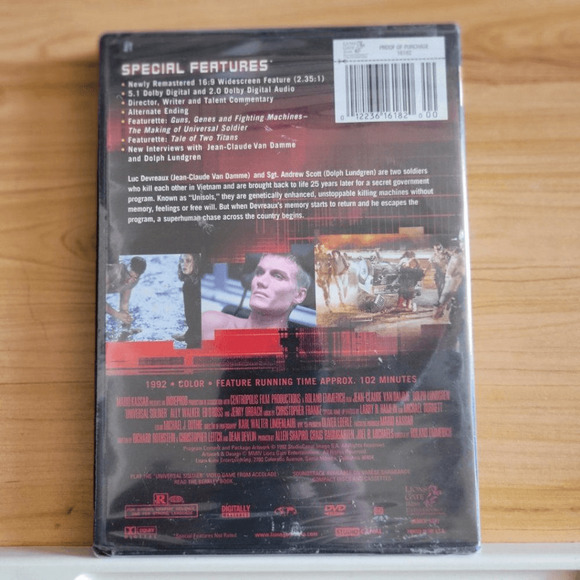 Universal Solider DVD New - Picture 2 of 2
